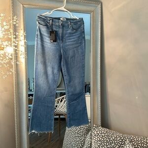 Brand:PAIGE... CLAUDINE high rise ankle. Size31